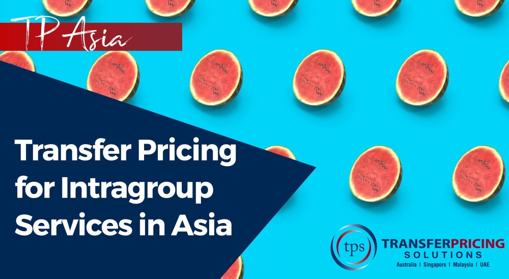 Transfer Pricing for Intragroup Services in Asia