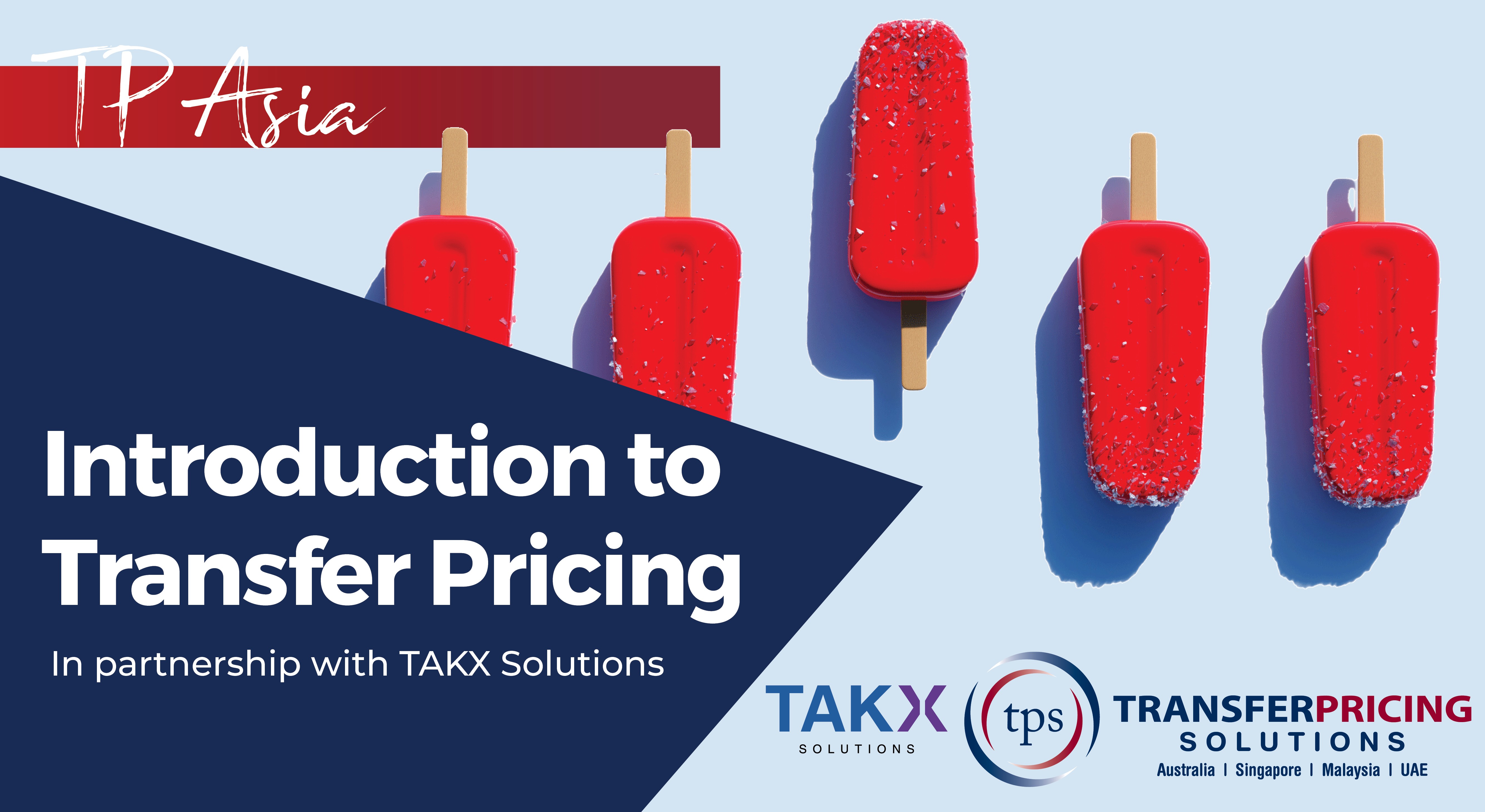 TAKX - Introduction to Transfer Pricing - 50th Run
